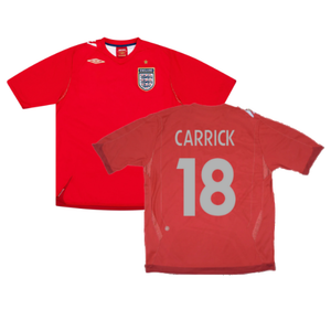 England 2006-08 Away Shirt (M) (Fair) (CARRICK 18)_0