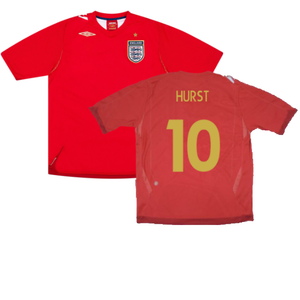England 2006-08 Away Shirt (Excellent) (HURST 10)_0