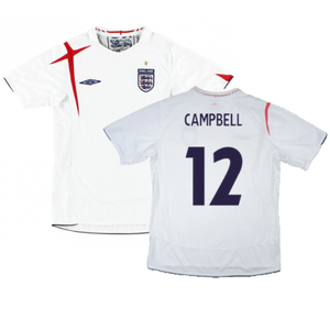 England 2006-08 Home Shirt (XL) (Excellent) (CAMPBELL 12)_0