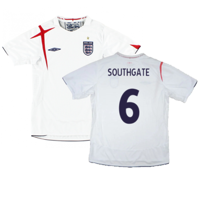 England 2006-08 Home Shirt (XL) (Excellent) (SOUTHGATE 6)