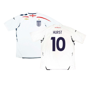 England 2007-09 Home Shirt (Excellent) (HURST 10)_0