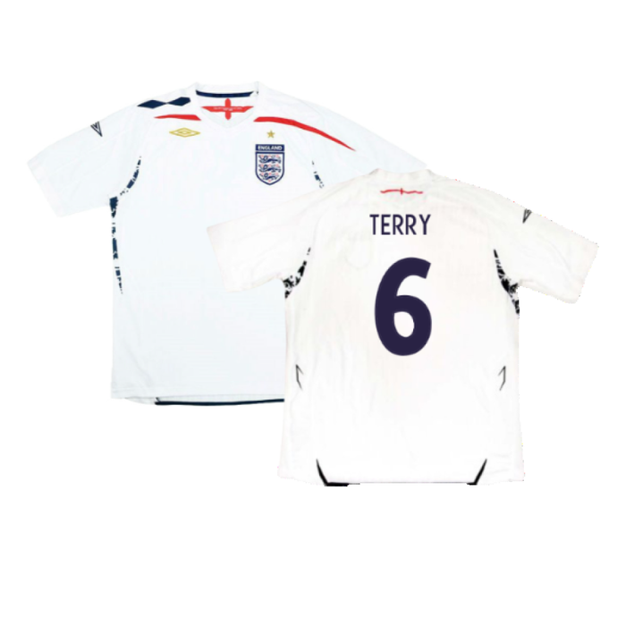 England 2007-09 Home Shirt (XXXL) (Very Good) (TERRY 6)