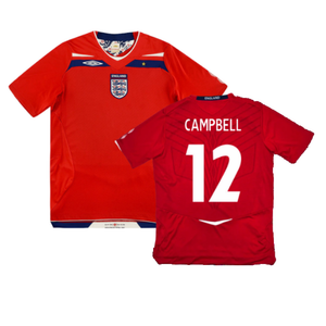 England 2008-10 Away Shirt (S) (Good) (CAMPBELL 12)_0