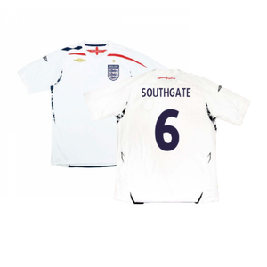 England 2007-09 Home Shirt (Very Good) (SOUTHGATE 6)_0