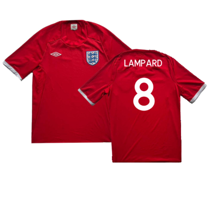 England 2009-10 Away Shirt (XL) (Excellent) (Lampard 8)