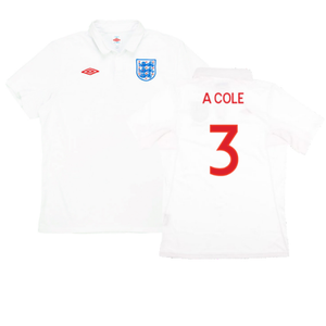 England 2009-10 Home (S) (Good) (A COLE 3)_0