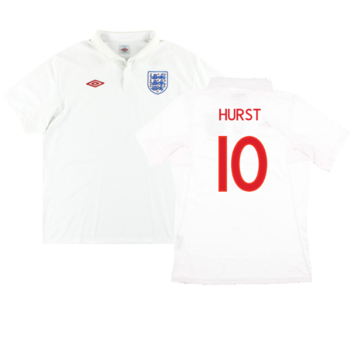 England 2009-10 Home (XL) (Excellent) (HURST 10)