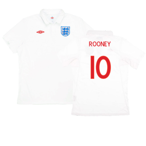 England 2009-10 Home (L) (Excellent) (ROONEY 10)_0