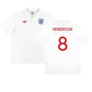 England 2009-10 Home Shirt (XL) Lampard #8 (Excellent) (HENDERSON 8)_0