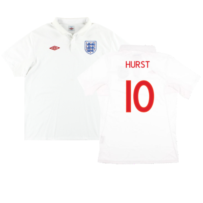 England 2009-10 Home Shirt (XL) Lampard #8 (Excellent) (HURST 10)