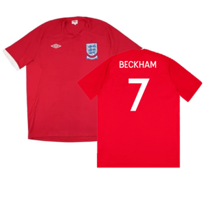 England 2010-11 Away Shirt (XL) (Mint) (BECKHAM 7)_0