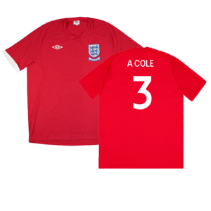 England 2010-11 Away Shirt (WC badge) (L) (Very Good) (A COLE 3)_0