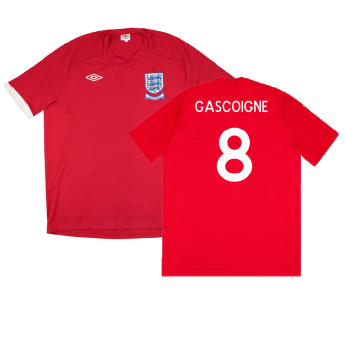 England 2010-11 Away Shirt (South Africa Badge Detail) (XL) (Very Good) (Gascoigne 8)