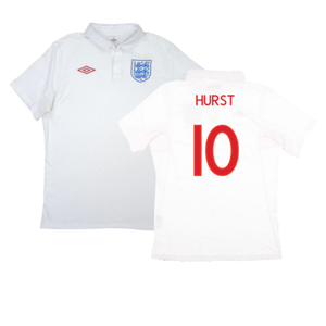 England 2010-12 Home Shirt (S) (Very Good) (HURST 10)_0