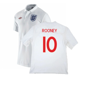 England 2010-11 Home Shirt (M) (Good) (ROONEY 10)_0