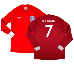 England 2010-2011 Away Shirt (S) (Excellent) (BECKHAM 7)_0