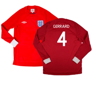 England 2010-2011 Away Shirt (S) (Excellent) (GERRARD 4)_0