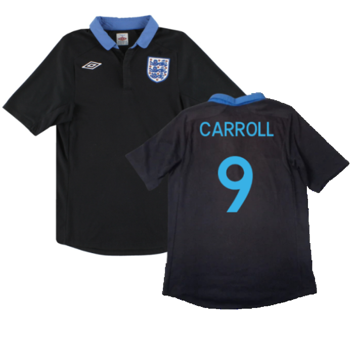 England 2011-12 Away Shirt (L) (Very Good) (Carroll 9)