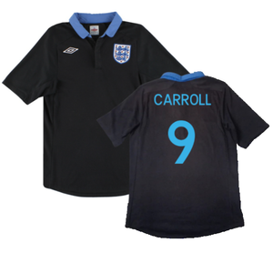 England 2011-12 Away Shirt (L) (Good) (Carroll 9)_0