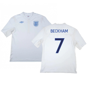 England 2011-12 Home Shirt (XL) (Fair) (BECKHAM 7)_0