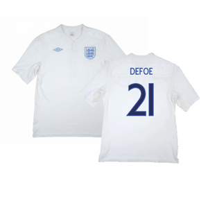 England 2009-10 Home Shirt (3XL) (Good) (Defoe 21)_0