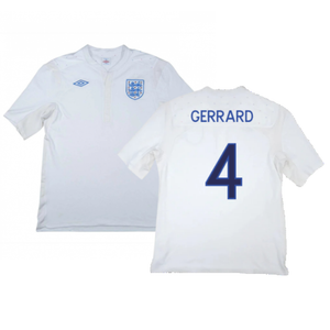 England 2011-12 Home Shirt (XXL) (Good) (GERRARD 4)_0