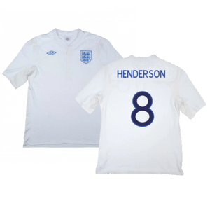 England 2011-12 Home Shirt (XL) (Fair) (HENDERSON 8)_0