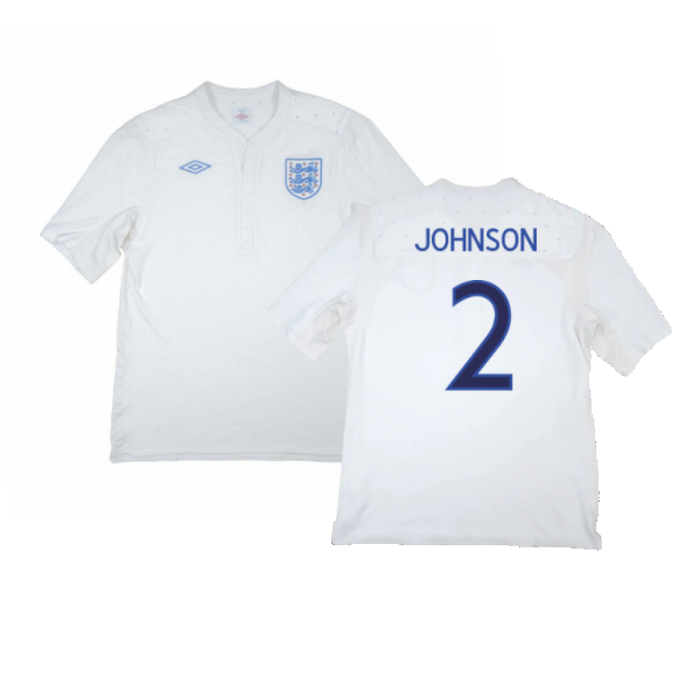 England 2009-10 Home Shirt (XXXL) (Fair) (Johnson 2)