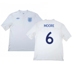 England 2011-12 Home Shirt (XXL) (Good) (Moore 6)_0