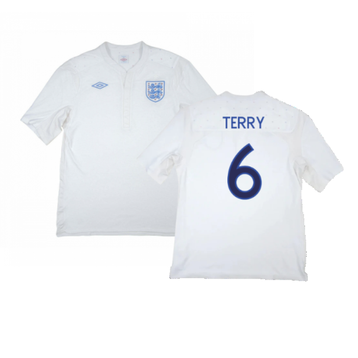 England 2009-10 Home Shirt (XXXL) (Fair) (Terry 6)