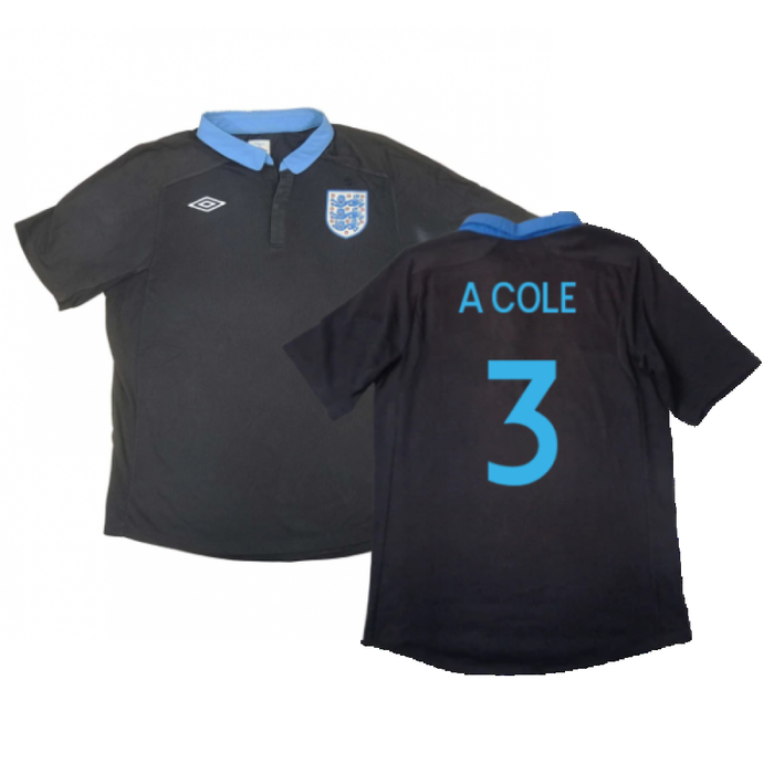 England 2012-13 Away Shirt (M) (Excellent) (A Cole 3)