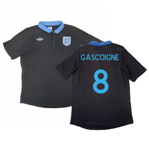England 2012-13 Away Shirt (XXL) (Excellent) (Gascoigne 8)_0