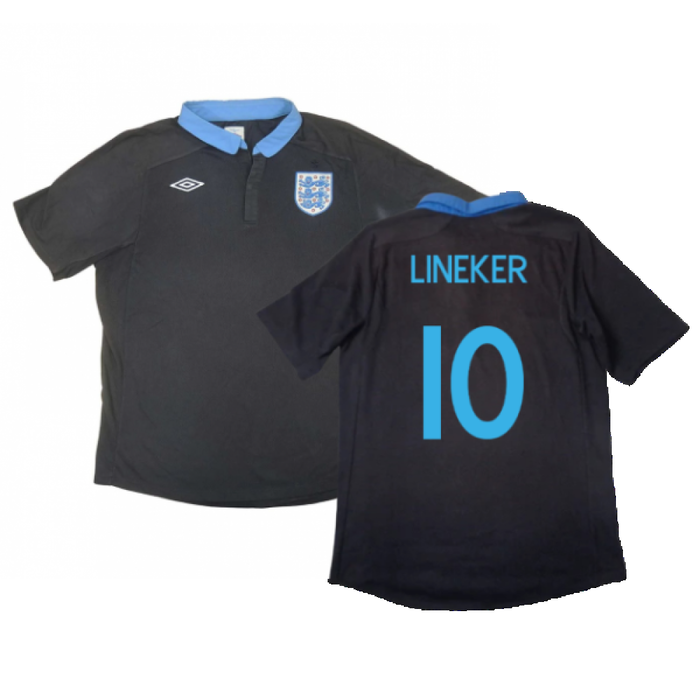 England 2012-13 Away Shirt (XXL) (Excellent) (Lineker 10)
