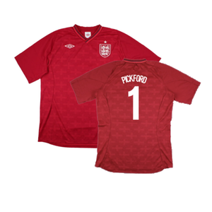 England 2012-13 Goalkeeper Home Shirt (XXL) (Excellent) (Pickford 1)_0