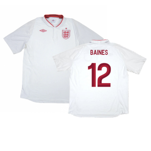 England 2012-13 Home Shirt (XXL) (Very Good) (Baines 12)_0