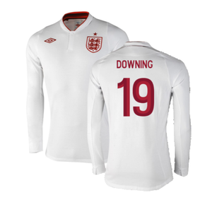 England 2012-13 Long Sleeve Home Shirt (L) (Fair) (Downing 19)_0