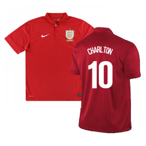 England 2013-14 Away Shirt (M) (Very Good) (CHARLTON 10)_0