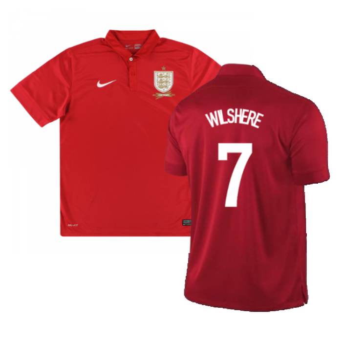 England 2013-14 Away Shirt (XXL) (Excellent) (WILSHERE 7)