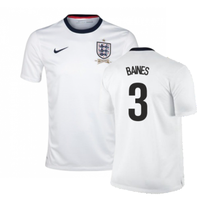 England 2013-14 Home Shirt (S) (Excellent) (BAINES 3)