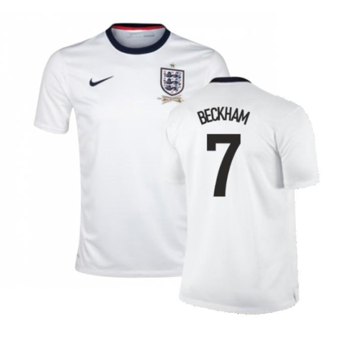 England 2013-14 Home Shirt (Fair) (BECKHAM 7)