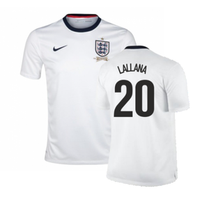 England 2013-14 Home Shirt (S) (Excellent) (LALLANA 20)_0