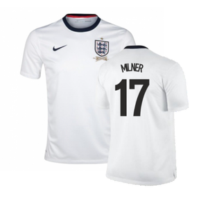 England 2013-14 Home Shirt (S) (Excellent) (MILNER 17)_0