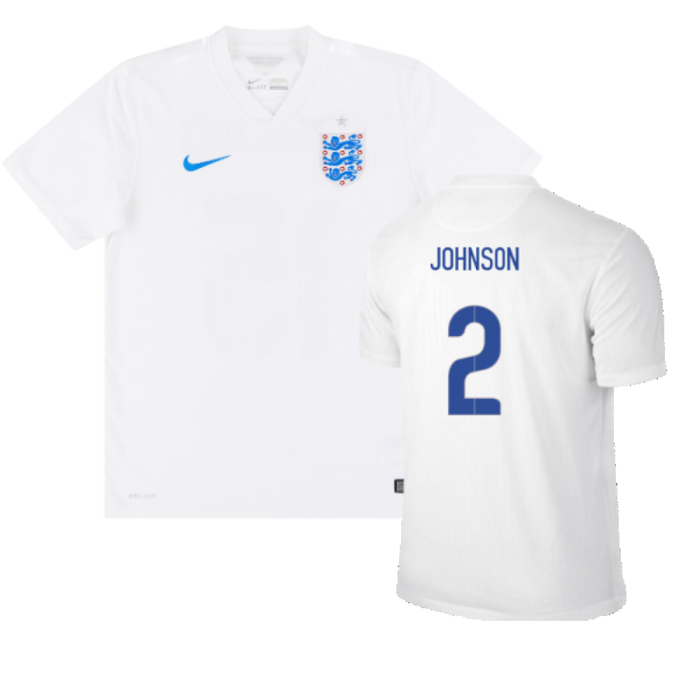 England 2014-15 Home Shirt (S) (Very Good) (JOHNSON 2)