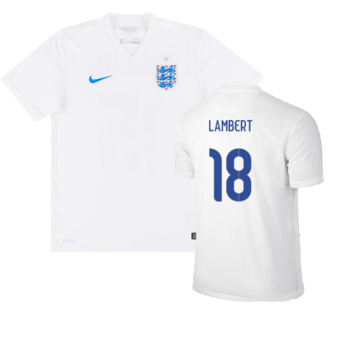 England 2014-15 Home Shirt (S) (Very Good) (LAMBERT 18)