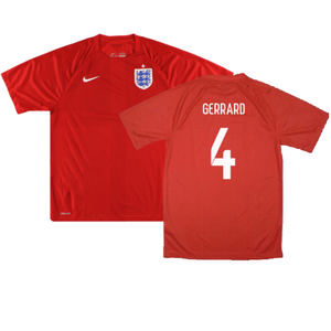 England 2014-16 Away (L) (Very Good) (GERRARD 4)_0