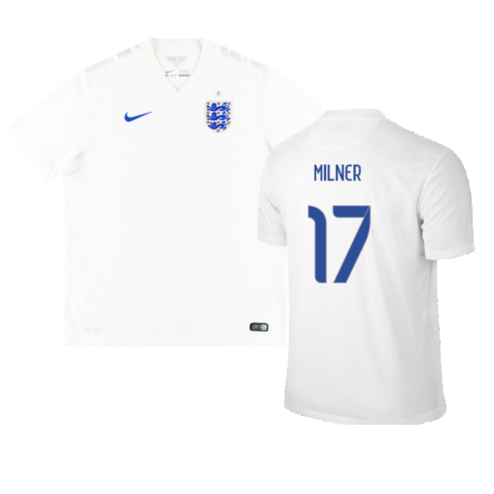 England 2014-16 Home (Very Good) (MILNER 17)