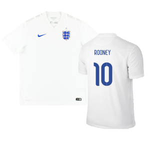 England 2014-16 Home Shirt (XL) (Good) (ROONEY 10)_0