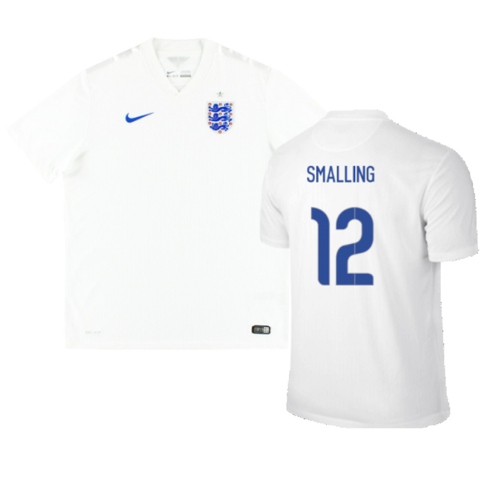 England 2014-16 Home Shirt (M) (Good) (SMALLING 12)