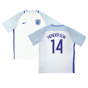 England 2016-17 Home Shirt (M) (Excellent) (Henderson 14)_0