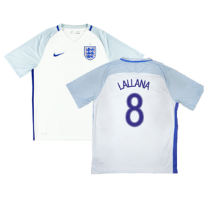 England 2016-17 Home Shirt (M) (Good) (Lallana 8)_0